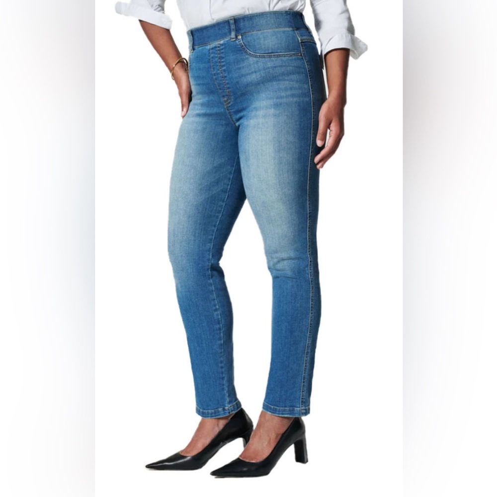 Spanx Ankle Straight Leg Jeans, Size 1X